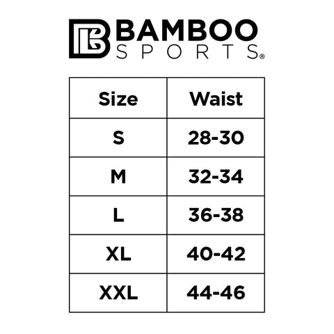 Sizing Chart – Bamboo Sports