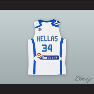 greece giannis antetokounmpo jersey