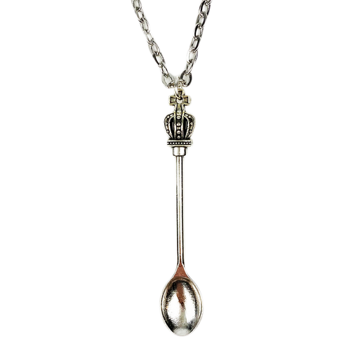 Spoon Necklace, Silver Spoon Pendant, Simple Necklace, Spoon Theory,  Teaspoon Necklace, Spoonie Jewelry, Spoon Charm, Spoonie Necklace | Wish