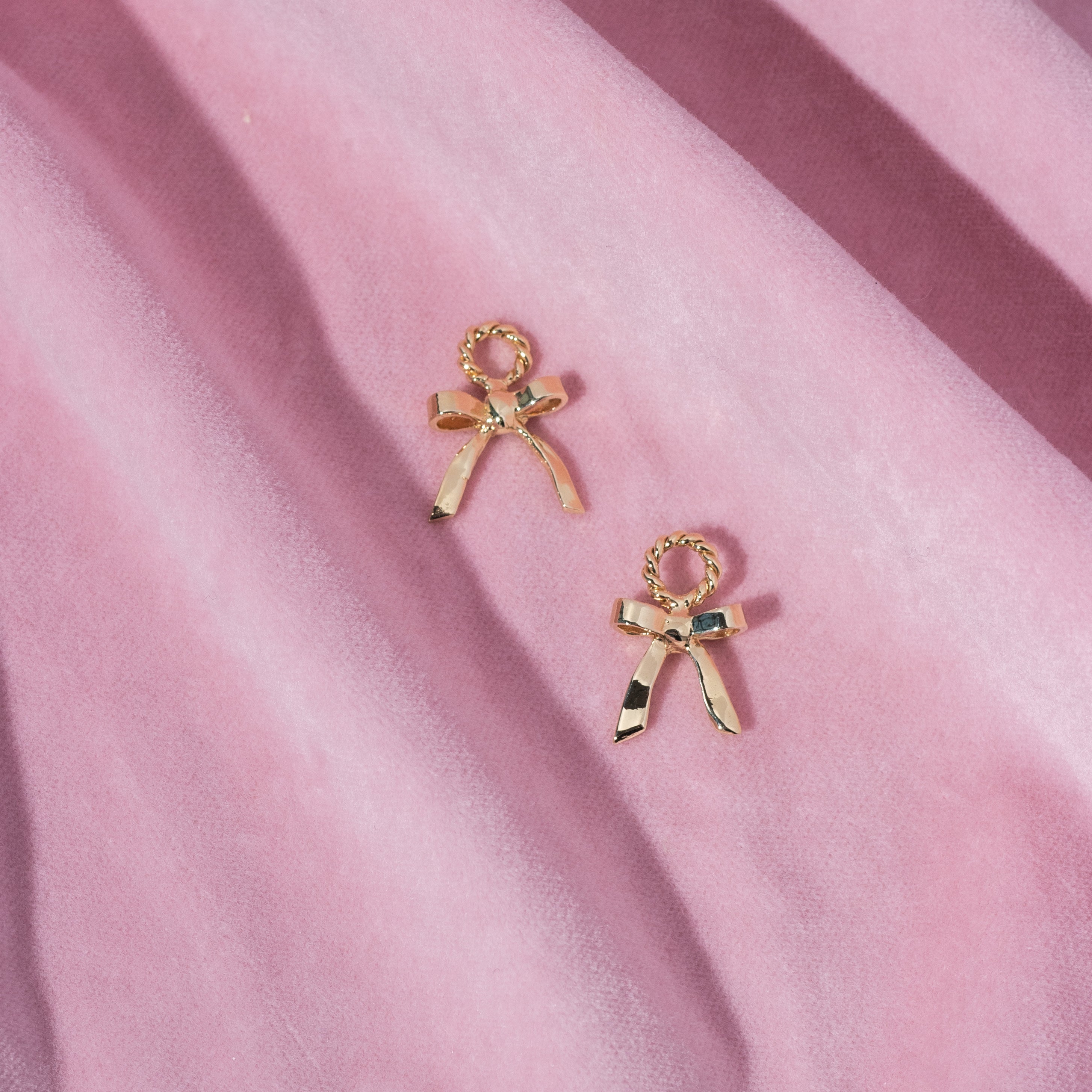 Bow Charm Earrings — No. 2