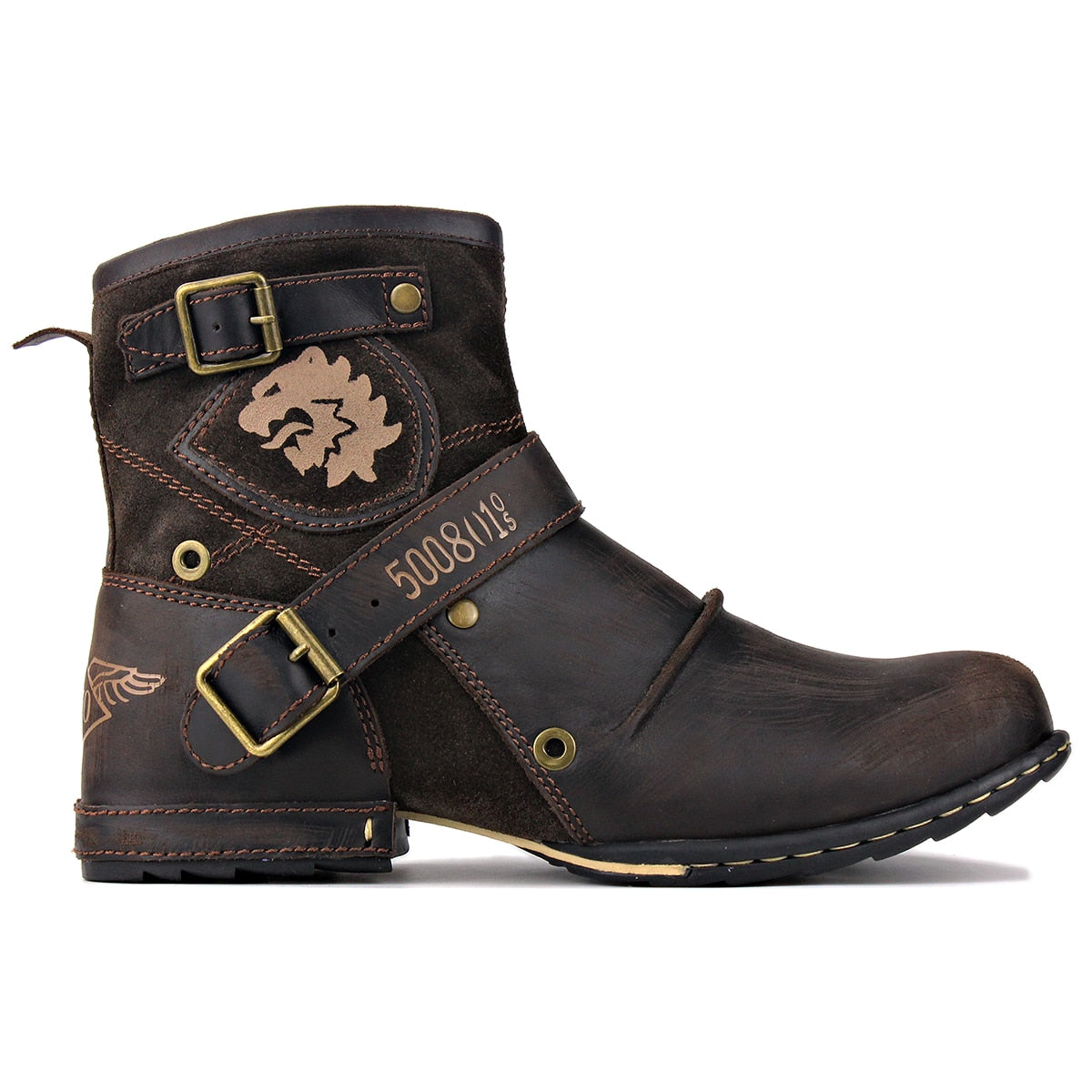 mens zipper boots