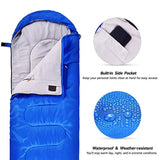 Sportneer Anziehbarer, tragbarer 4-Jahreszeiten-Schlafsack mit Reißverschluss