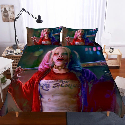 Suicide Squad Harley Quinn Duvet Set Hello Wondr