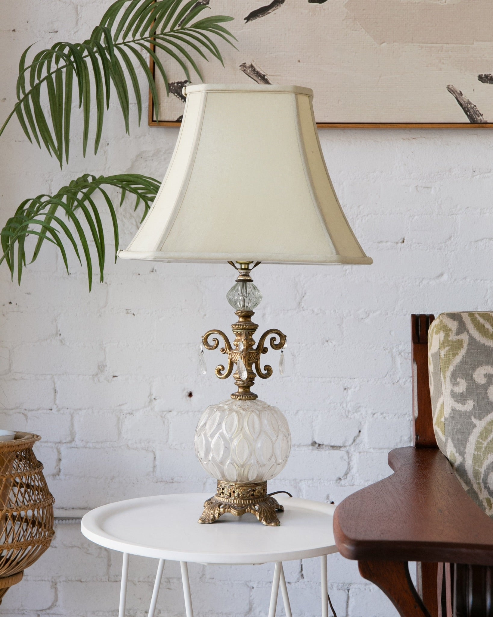 vintage study lamp