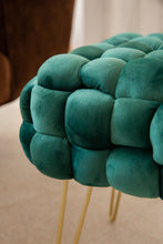 Load image into Gallery viewer, Hedera Tufted Ottoman
