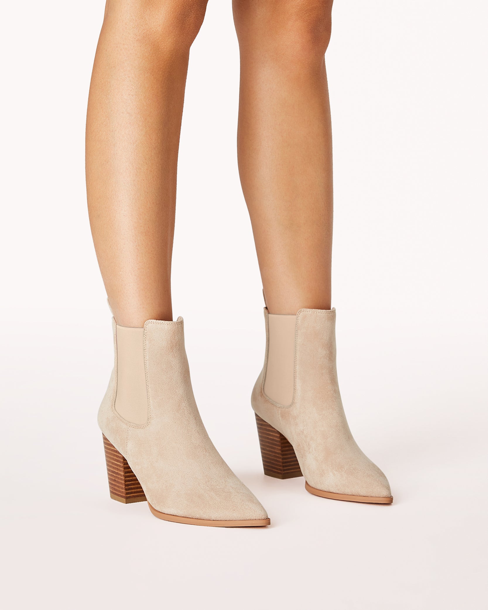 Baylor Boots - Biscuit Suede