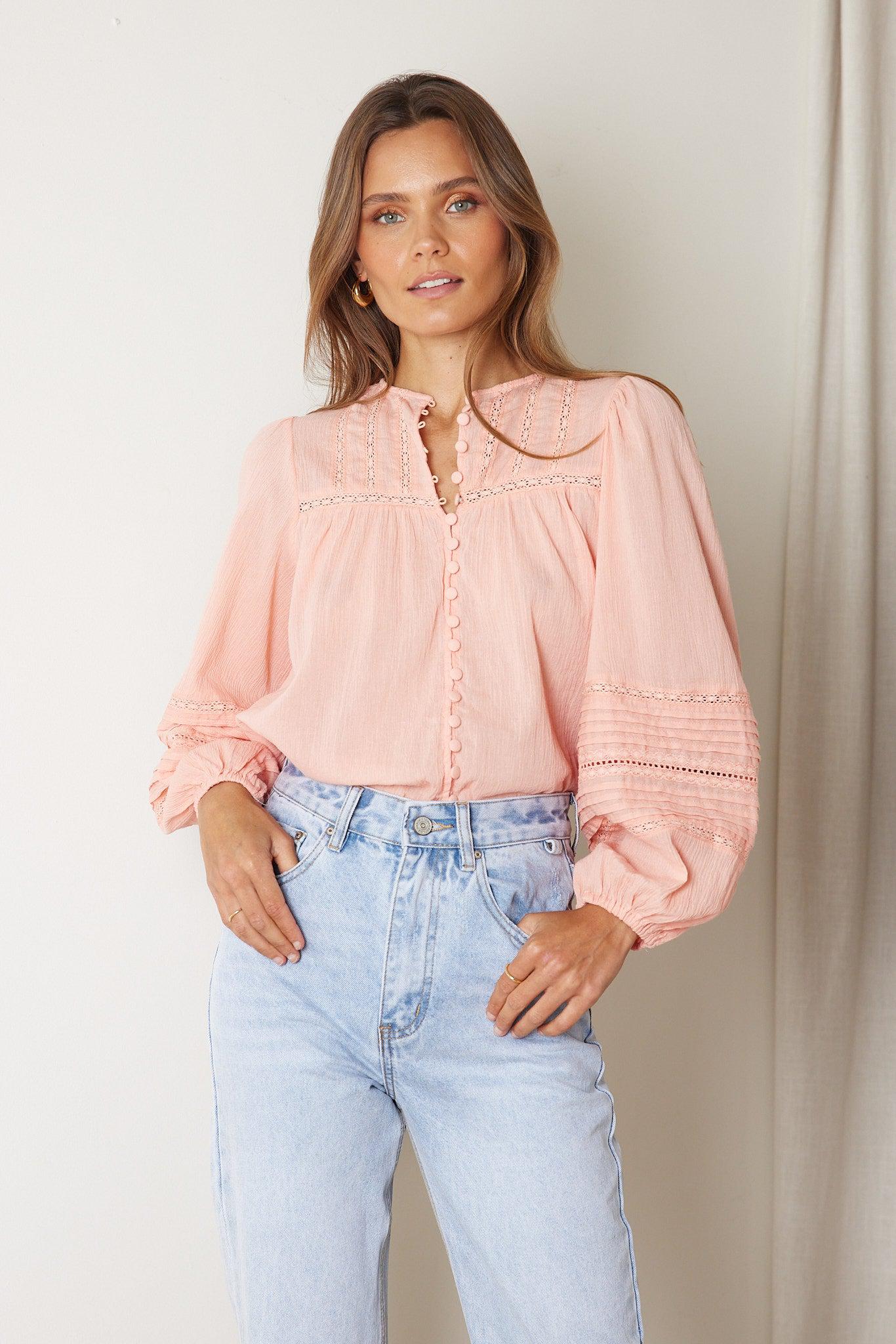 Image of Zosia Blouse - Pink