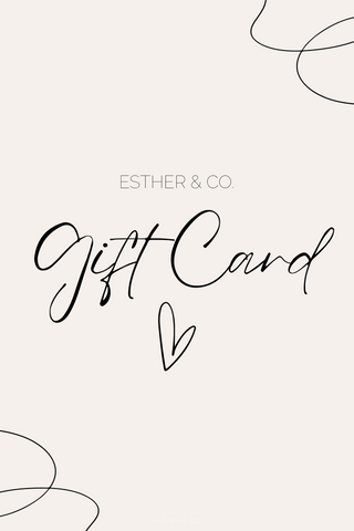 Esther gift card