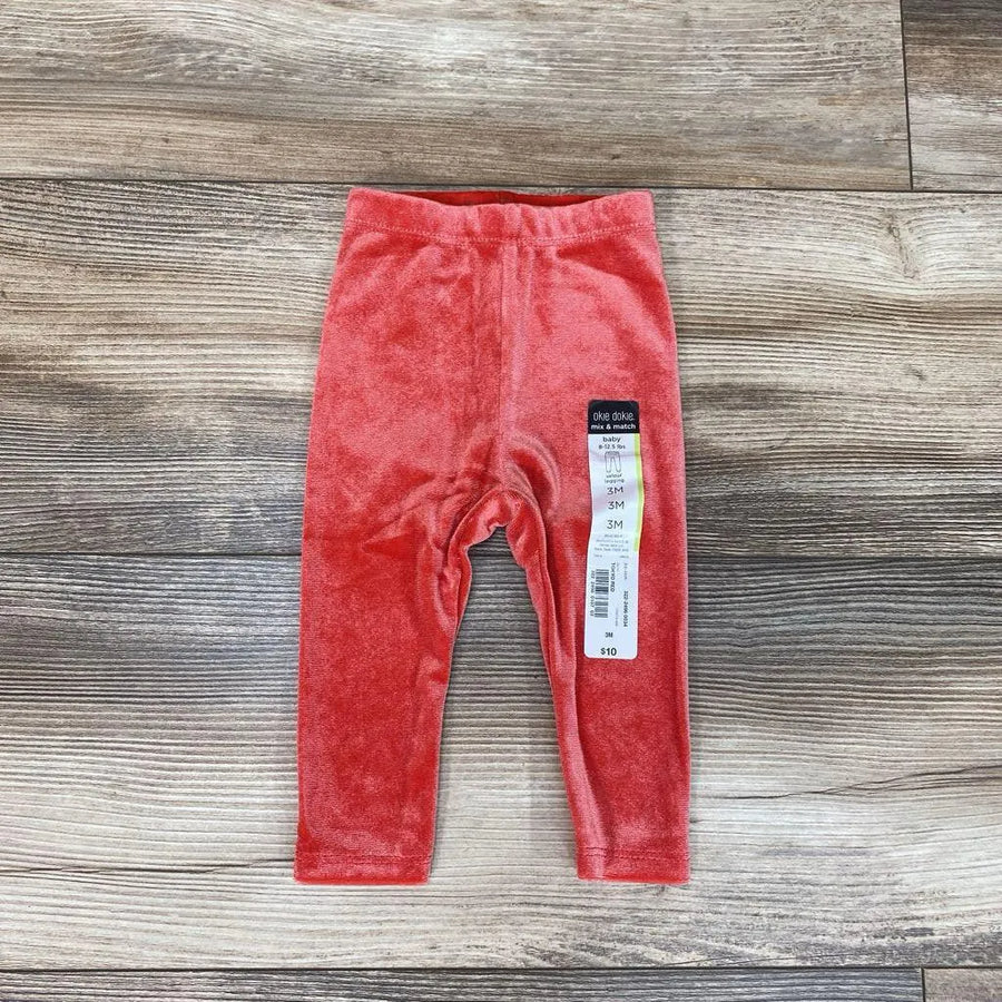 Okie Dokie Velour Toddler & Little Girls Full Length Leggings