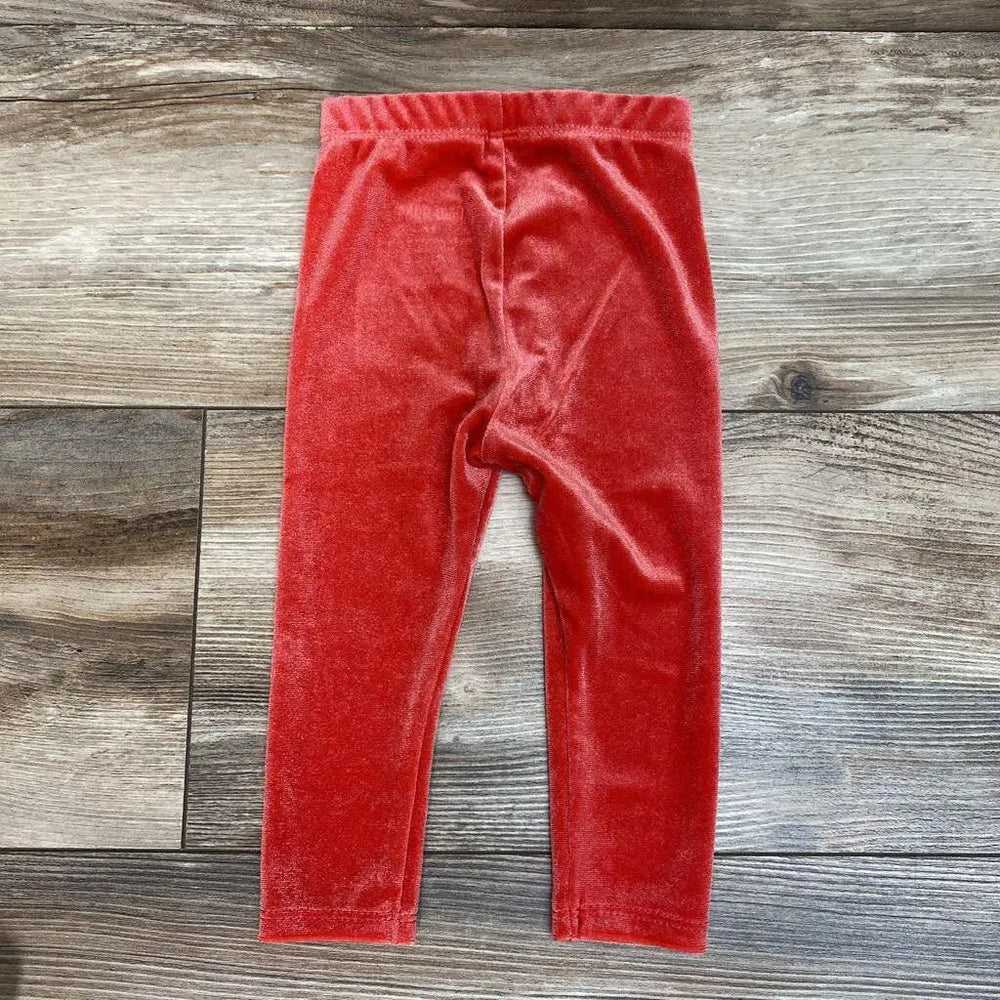 Okie Dokie Velour Toddler & Little Girls Full Length Leggings