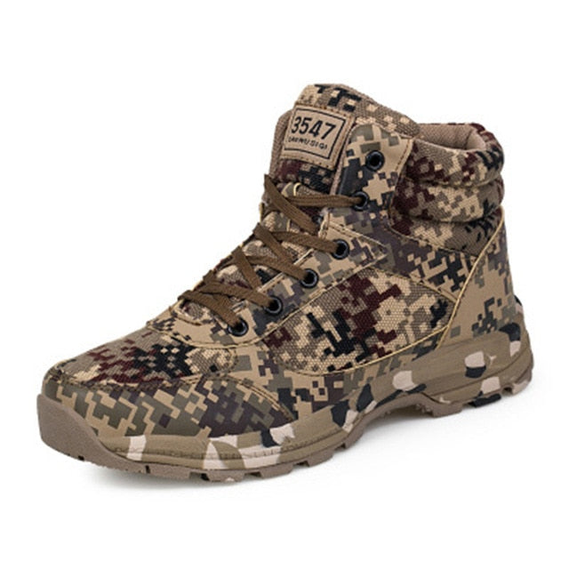 military ankle boots