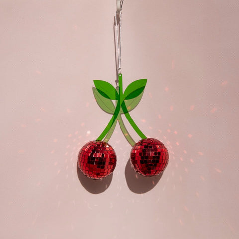 Disco Cherry Keychain V2 - Sofiest Designs