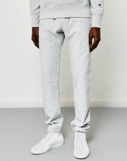 white vans with joggers