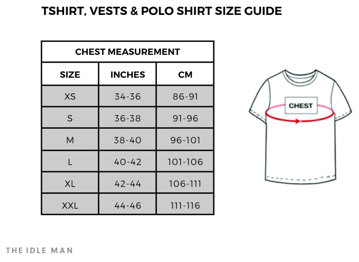 Carhartt Vest Size Chart