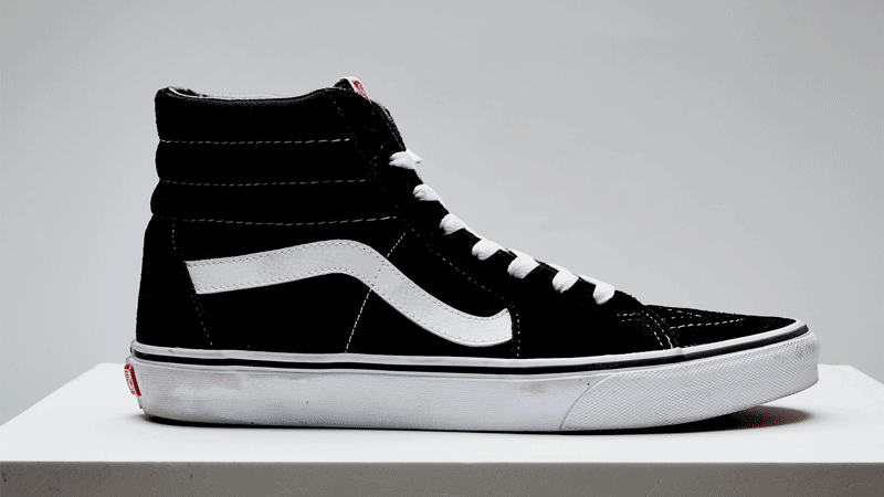 high top vans how to lace