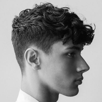 undercut hairstyle for thick curly hair