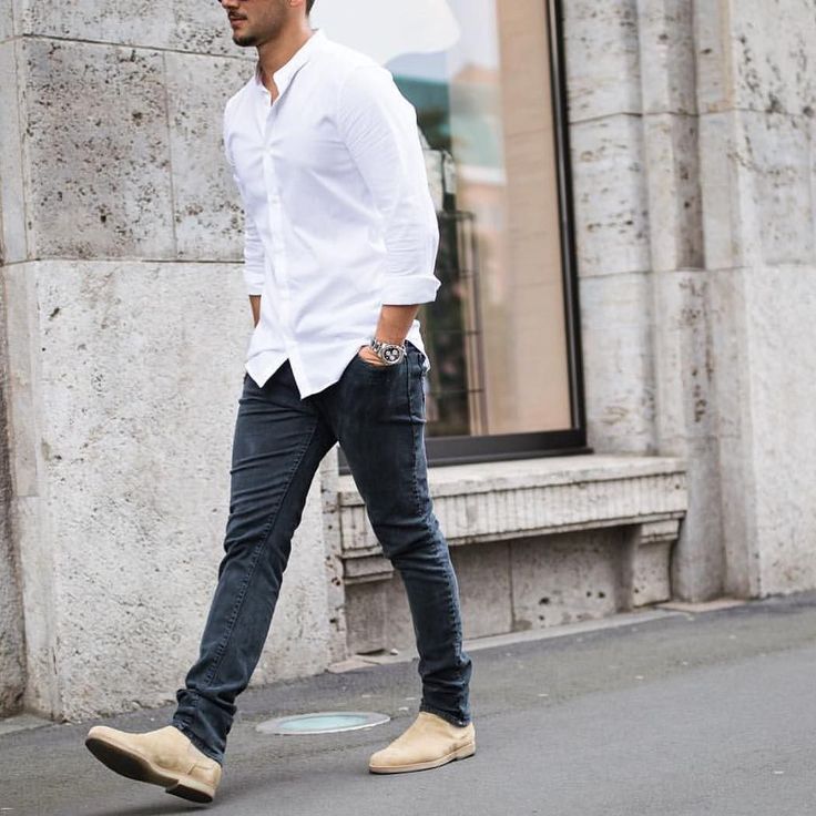 3 Easy Ways to wear  a Dress  Shirt  with Jeans