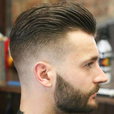 gradual fade men's haircut