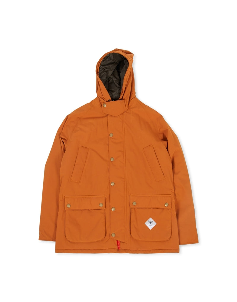 barbour beacon fell jacket orange