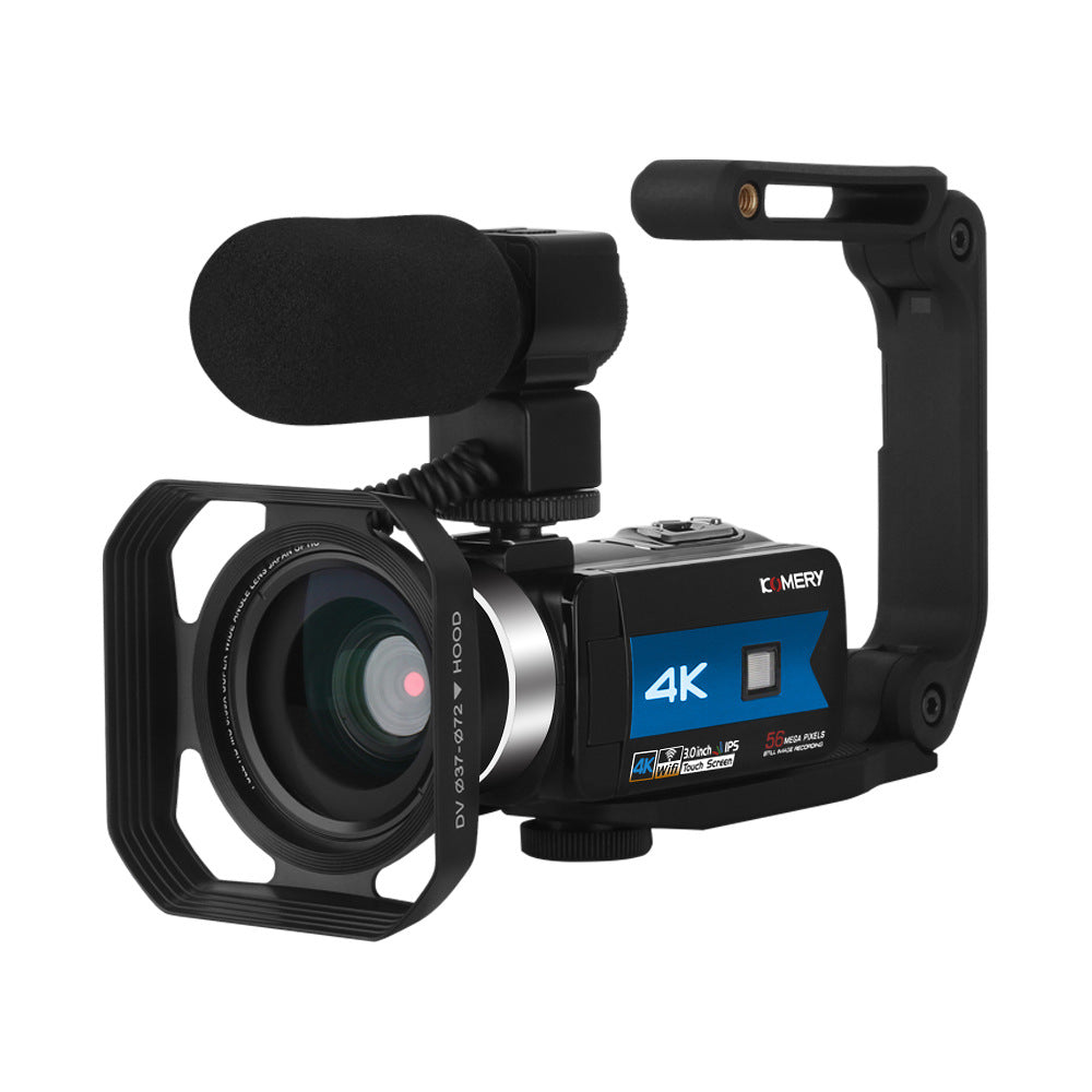 KOMERY K1 56MP 16X Zoom 4K Video Camera Camcorder for Youtube Live Str ...