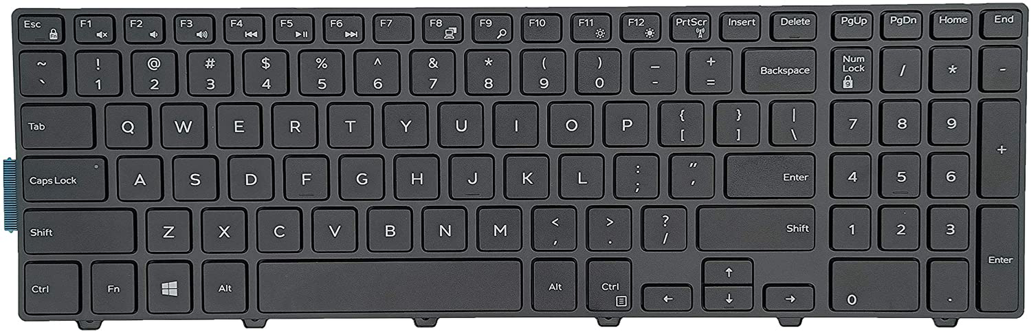 dell inspiron 15 keyboard replacement price