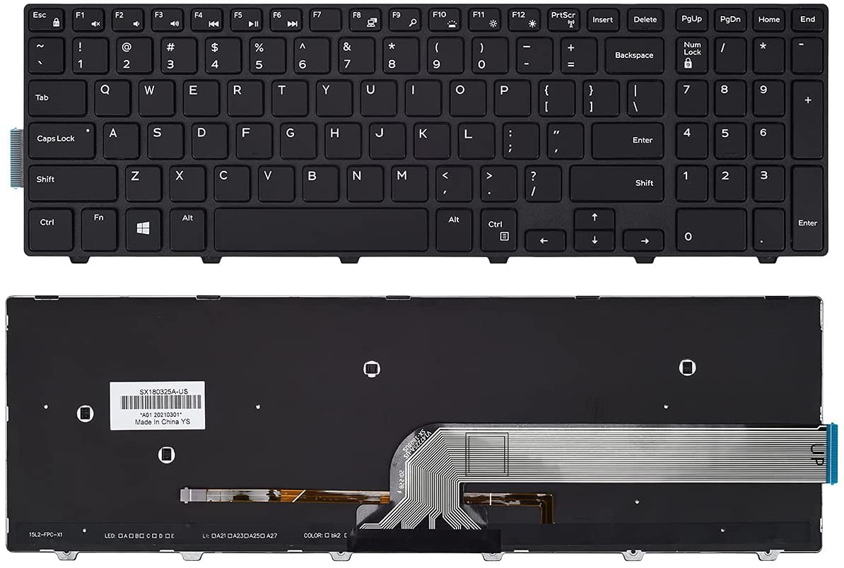 dell inspiron 15 keyboard replacement price