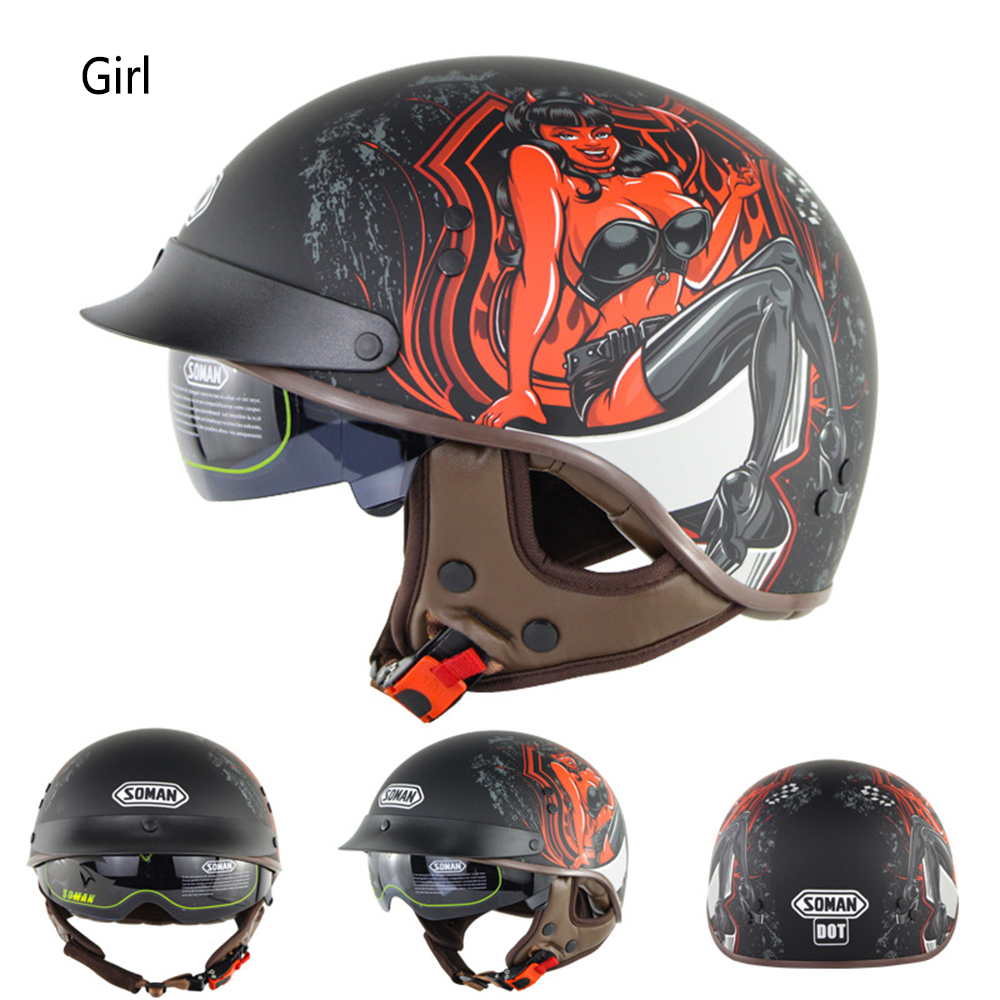 half scooter helmets