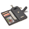 Samsung Galaxy S8 PU Leather Multifunctional Detachable Zipper Wallet Hook Case