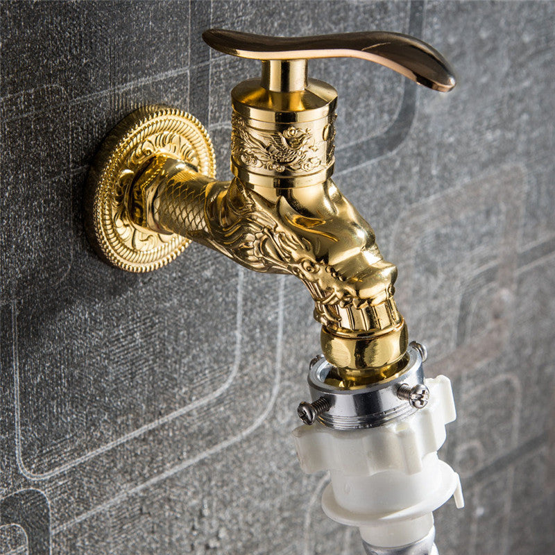 Antique Bronze Finish Faucet Water Tap Basin Taps – Reliable Store