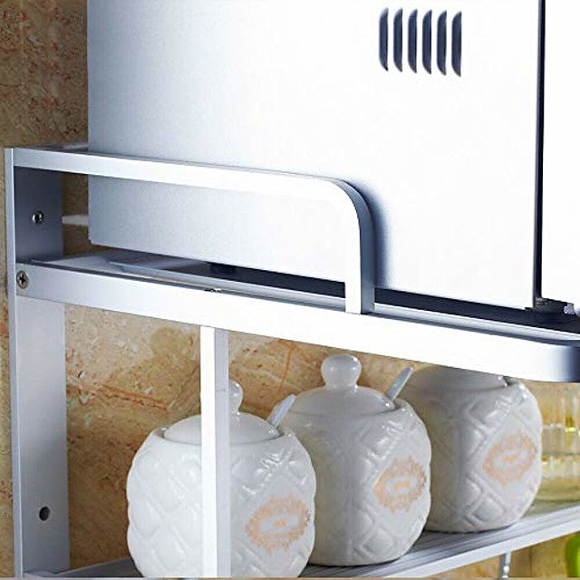 microwave oven rack, 2 tier storage rack microwave oven shelf kitchen supplies
