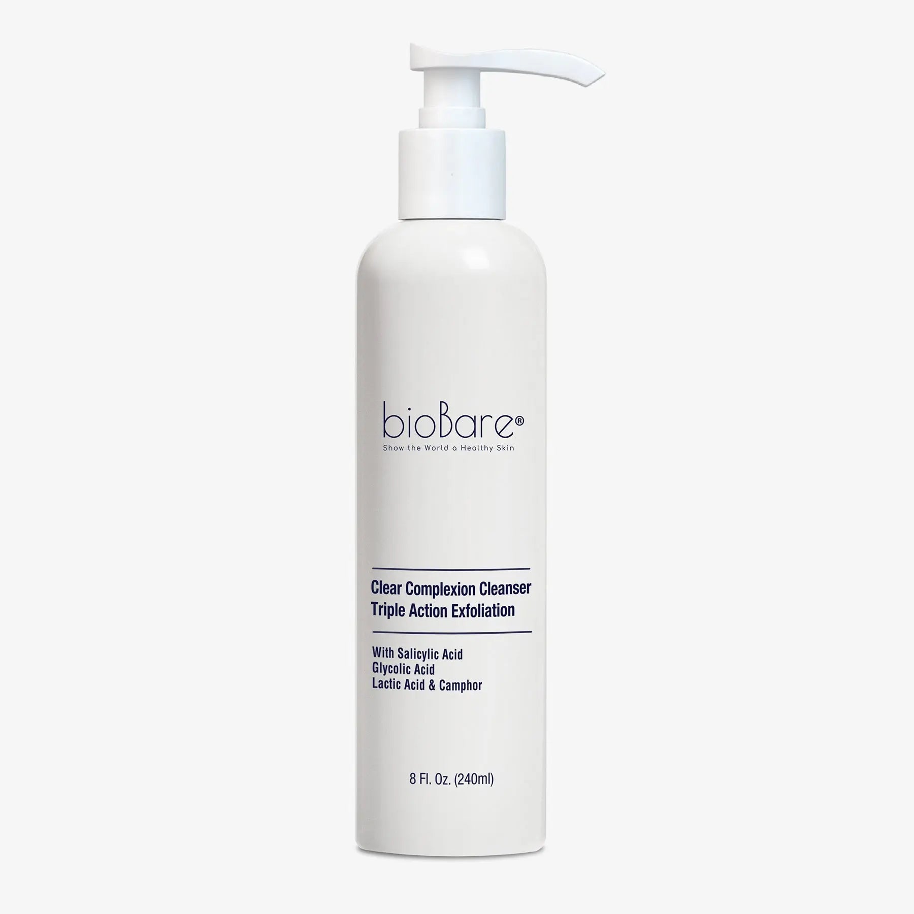 Image of Clear Complexion Cleanser - With Salicylic, Glycolic, Lactic Acid and Camphor