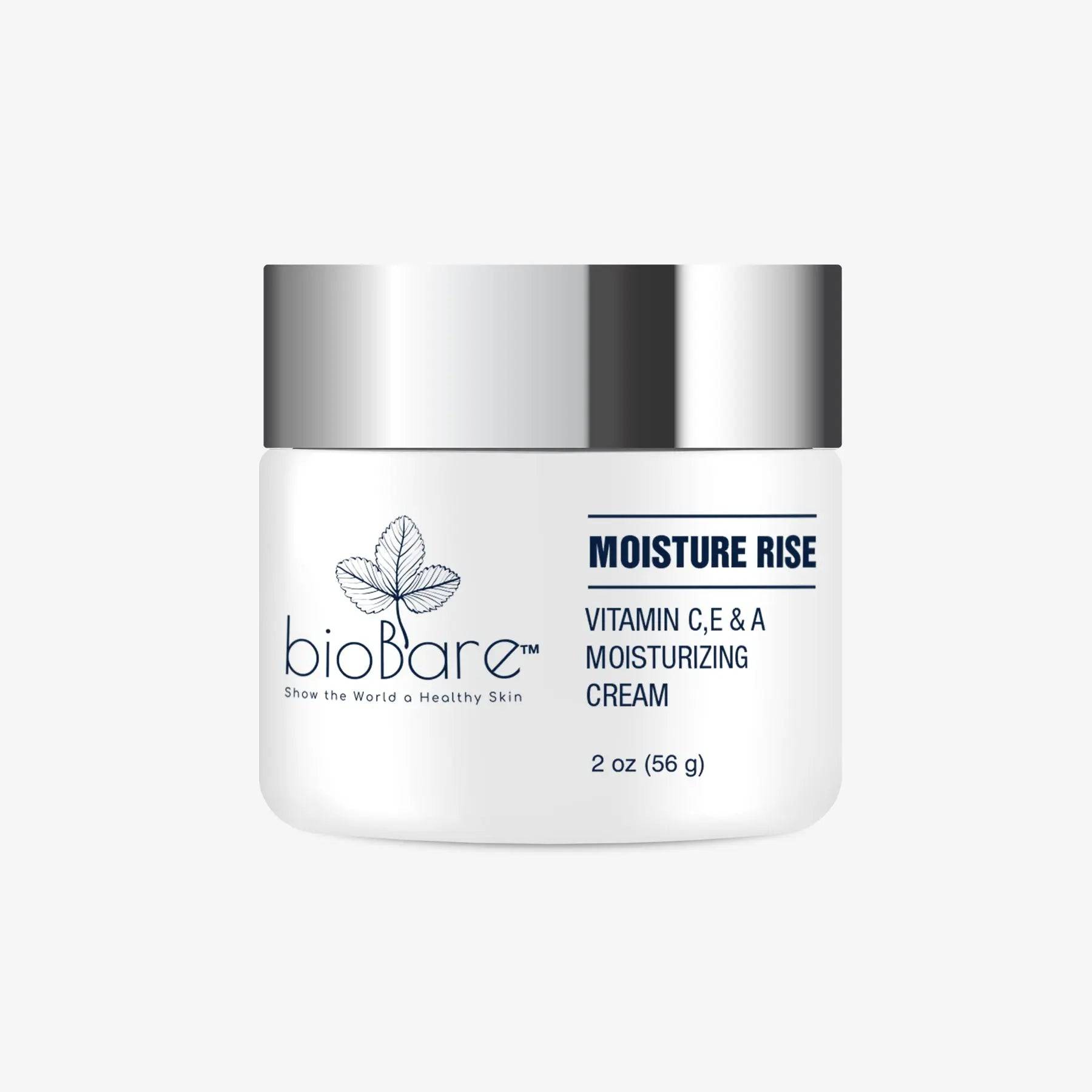  Show the World a Healthy Skin MOISTURE RISE VITAMIN C,E A MOISTURIZING CREAM 2 0z 56 g 