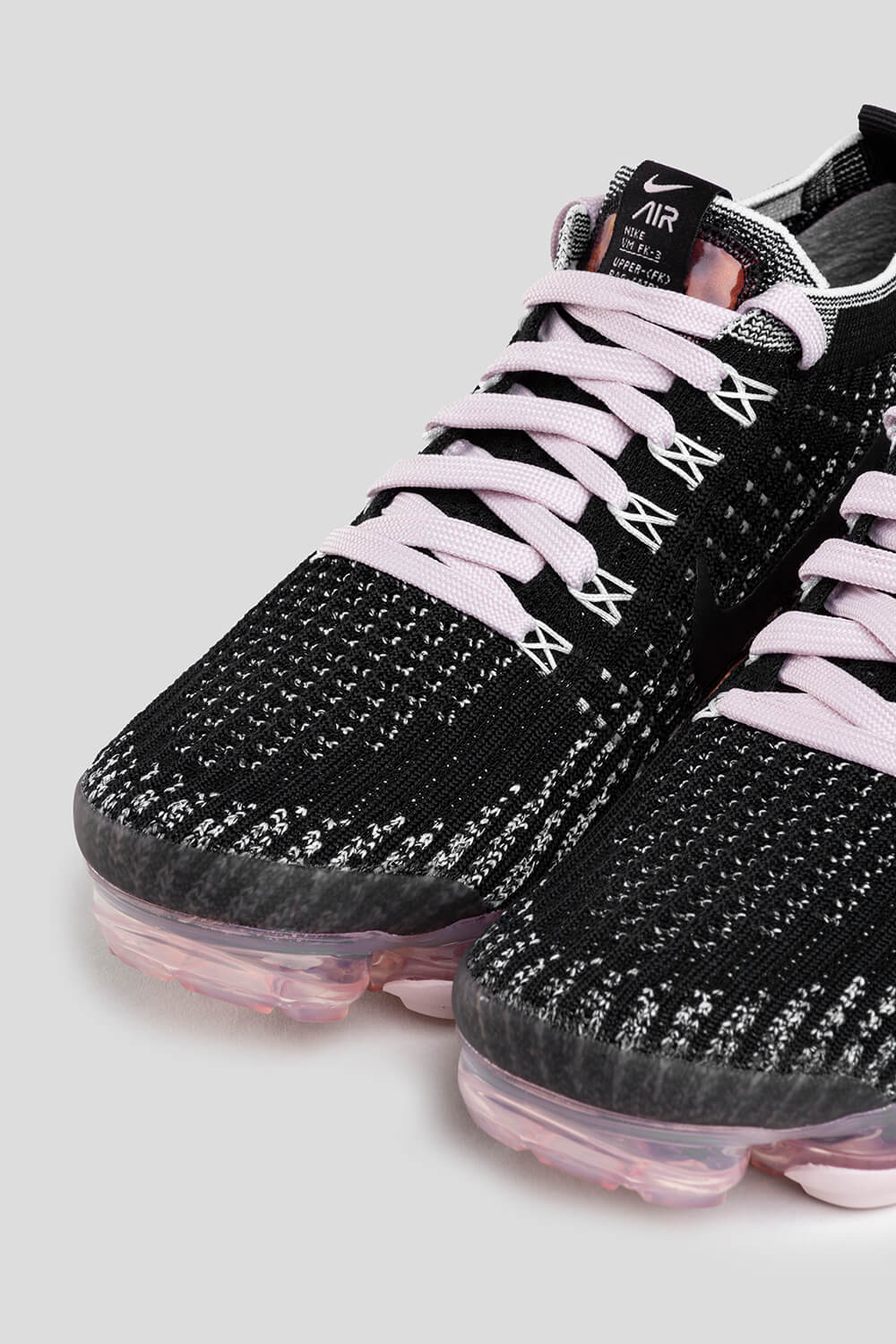 nike air vapormax flyknit 3 black barely rose