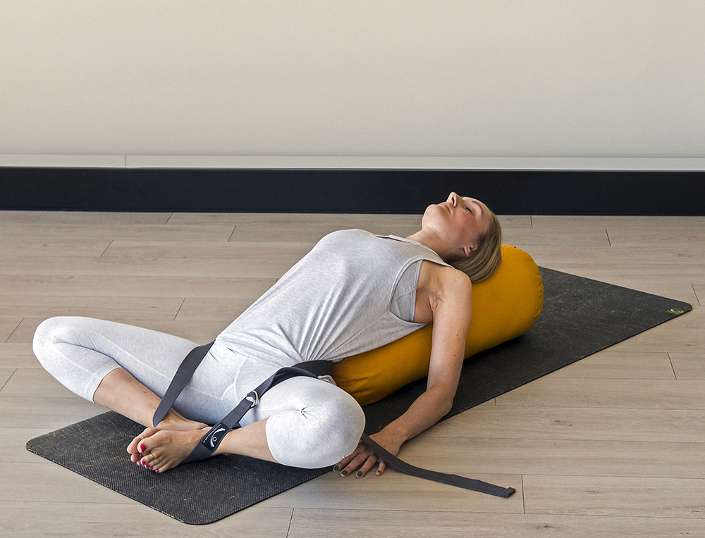 Improve Your Posture With A Yoga Strap - SarahLouYoga