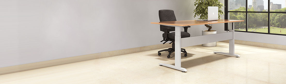 Height Adjustable Desk - Rectangular Desk