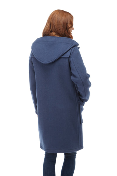 Women's Classic Fit Duffle Coat Royal Blue | Original Montgomery ...