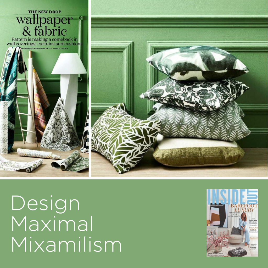 Our new seasOur contemporary tropical designs curated and styled for Inside Out Magazine October edition