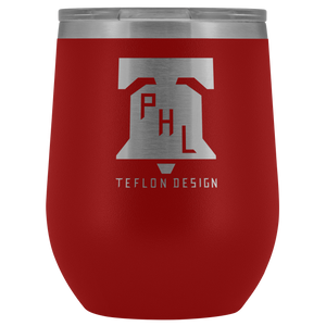 Liberty Stainless Steel Wine Tumbler - Teflon Design