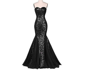 black tube gown