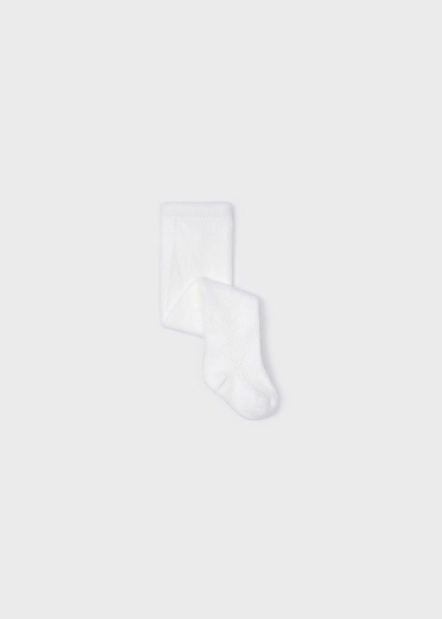 Bow Tights in Off White 10.460 – Kentfield Kids Almonte