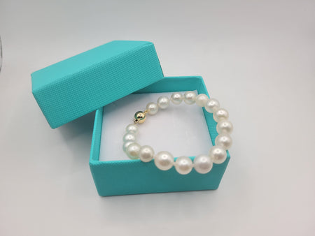 South Sea Pearls Bracelet 9-11 mm Golden Color | The South Sea Pearl