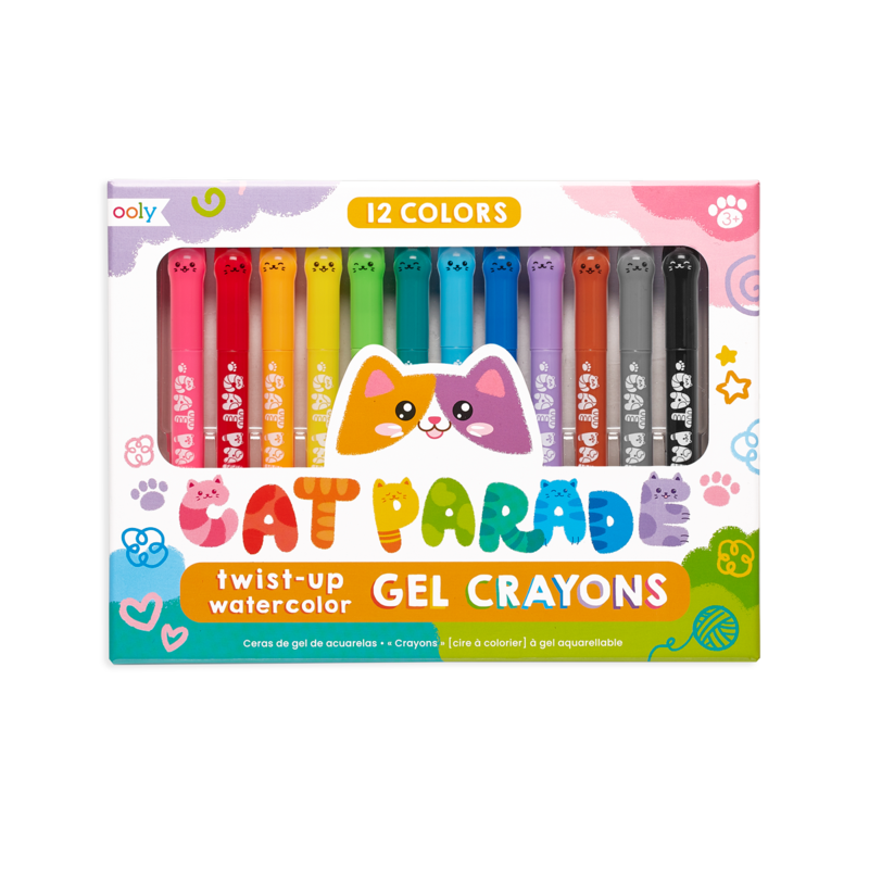 Rainbow Sparkle Metallic Watercolor Gel Crayons by OOLY – Lyla's: Clothing,  Decor & More