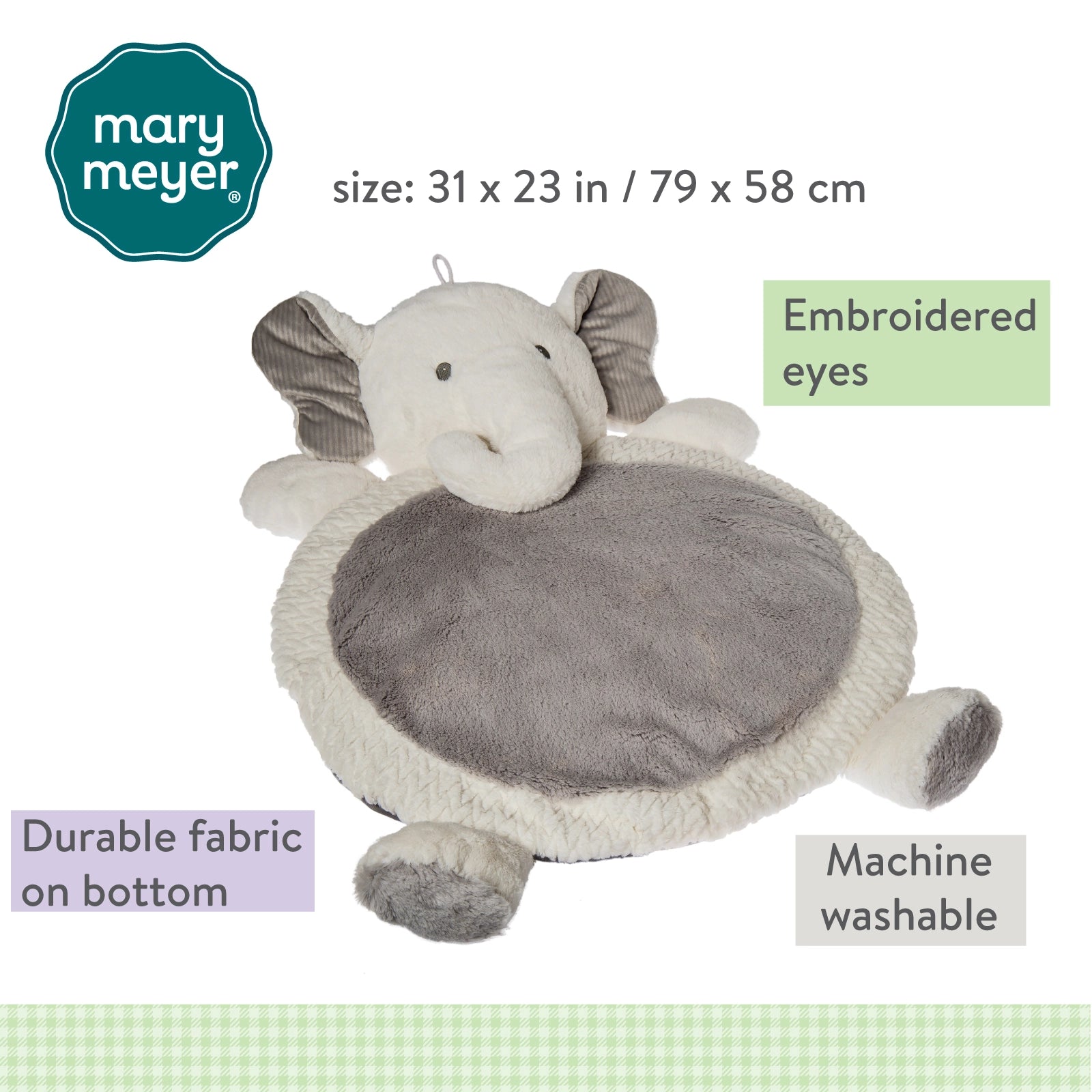 BooBoo MooMoo Baby Mat – 31×23″ – Mary Meyer Stuffed Toys