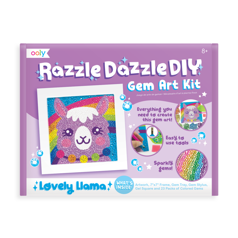 Ooly Razzle Dazzle DIY Mini Gem Art Kit Pretty Panda