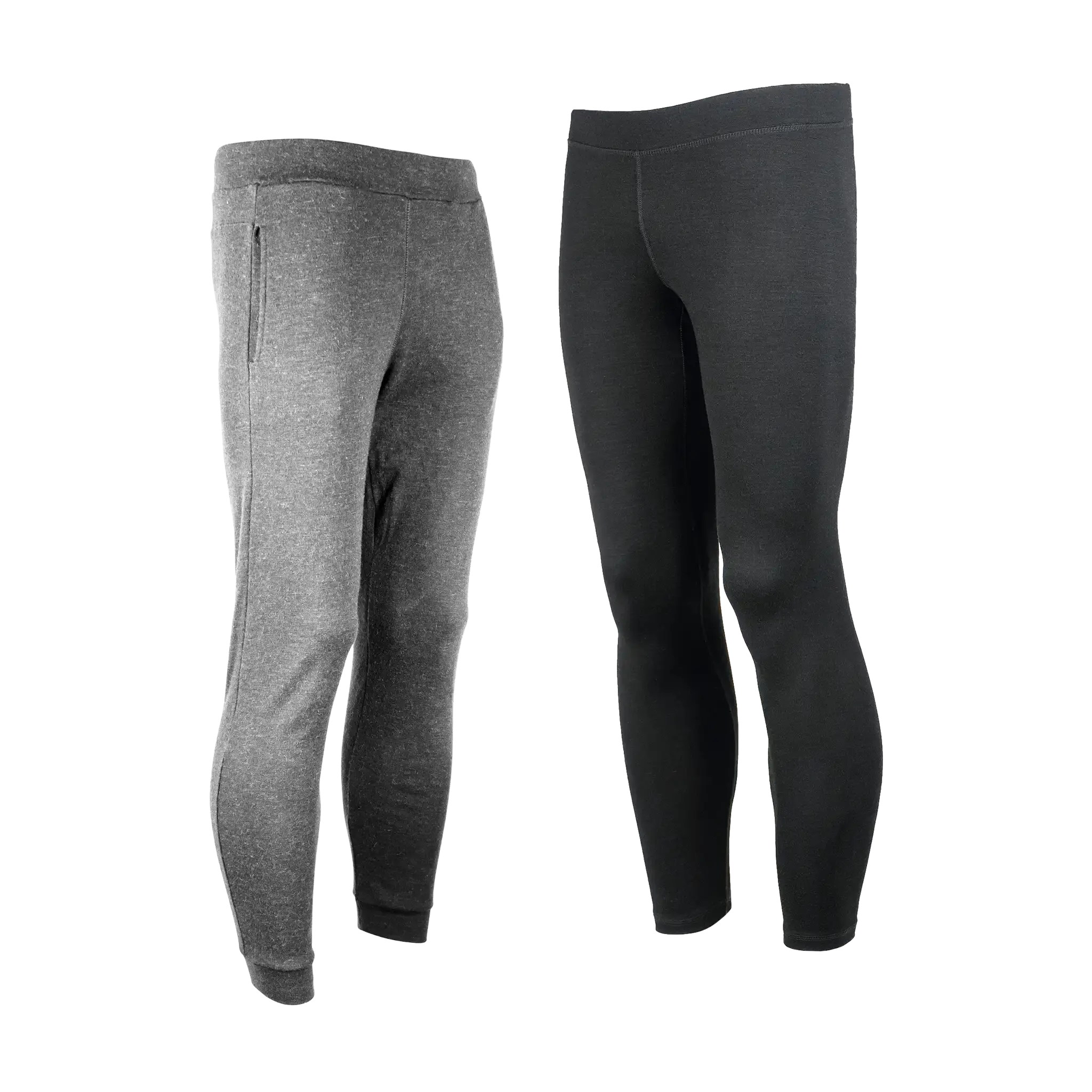  5 Pack Mens Thermal Compression Pants Fleece Lined