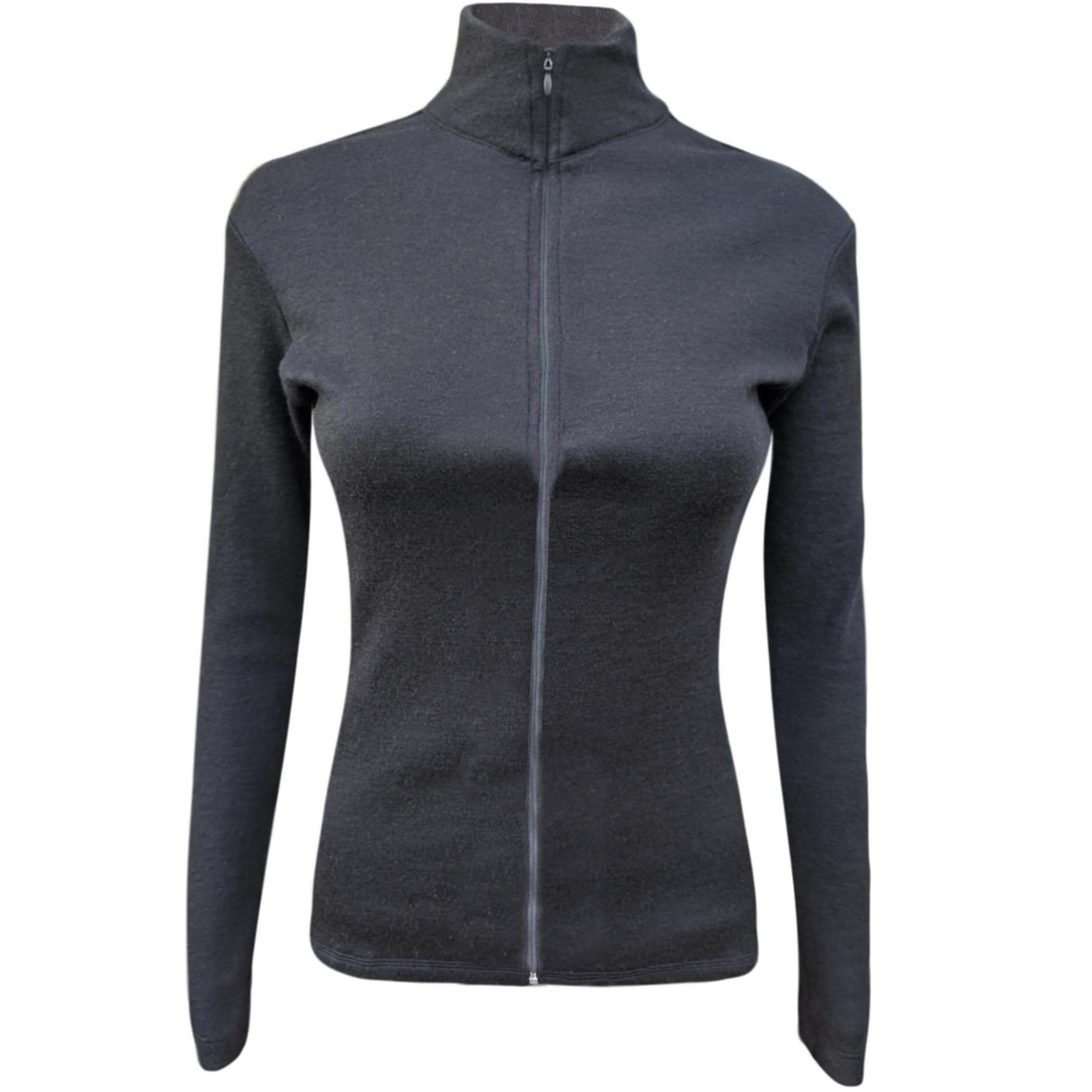 Women's Alpaca Wool Full-Zip Base Layer: 230 Lightweight | Arms of Andes