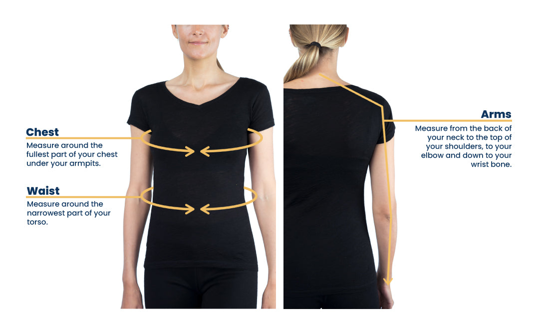 Size Chart - Women – corpocabana-main