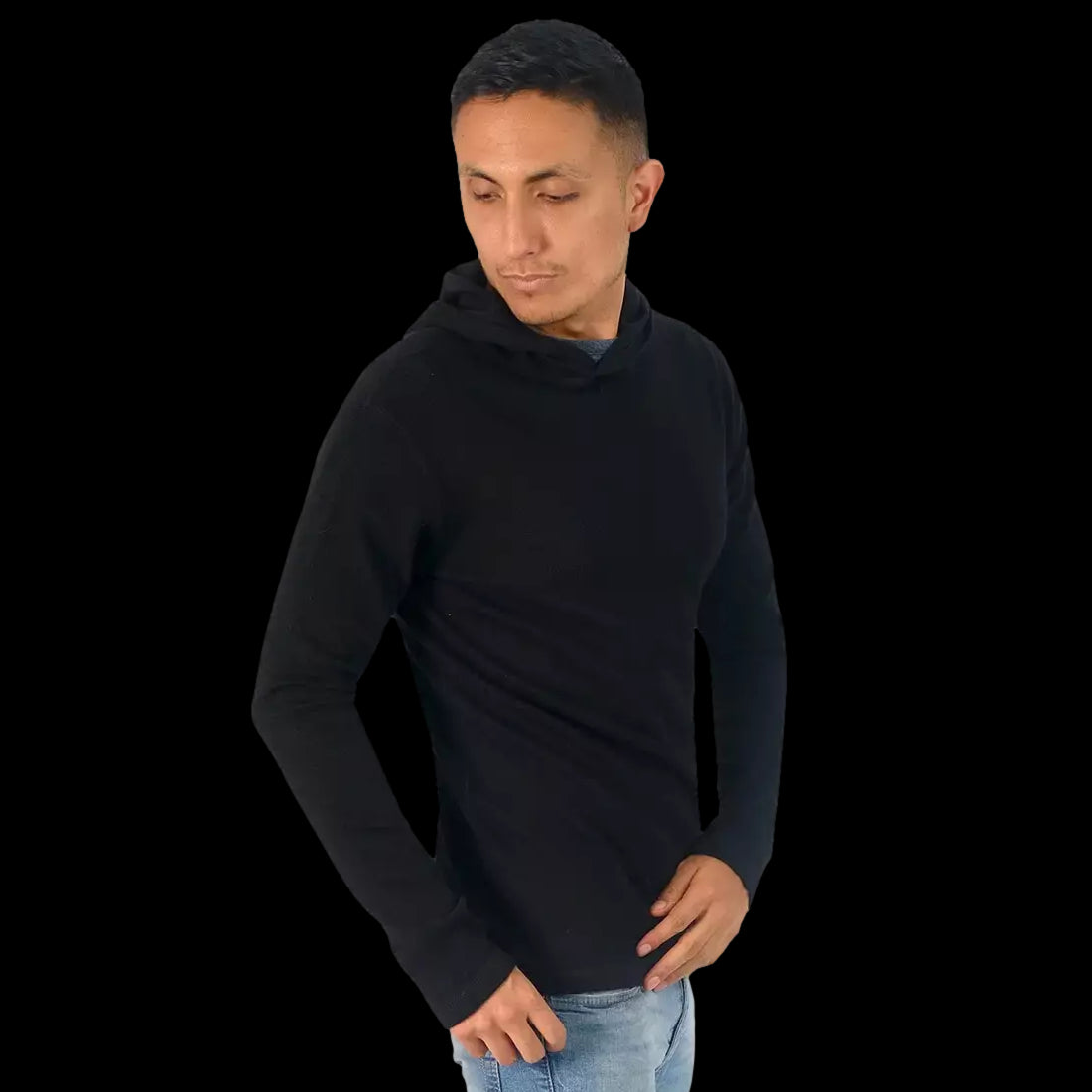 men's wool long sleeve t-shirt