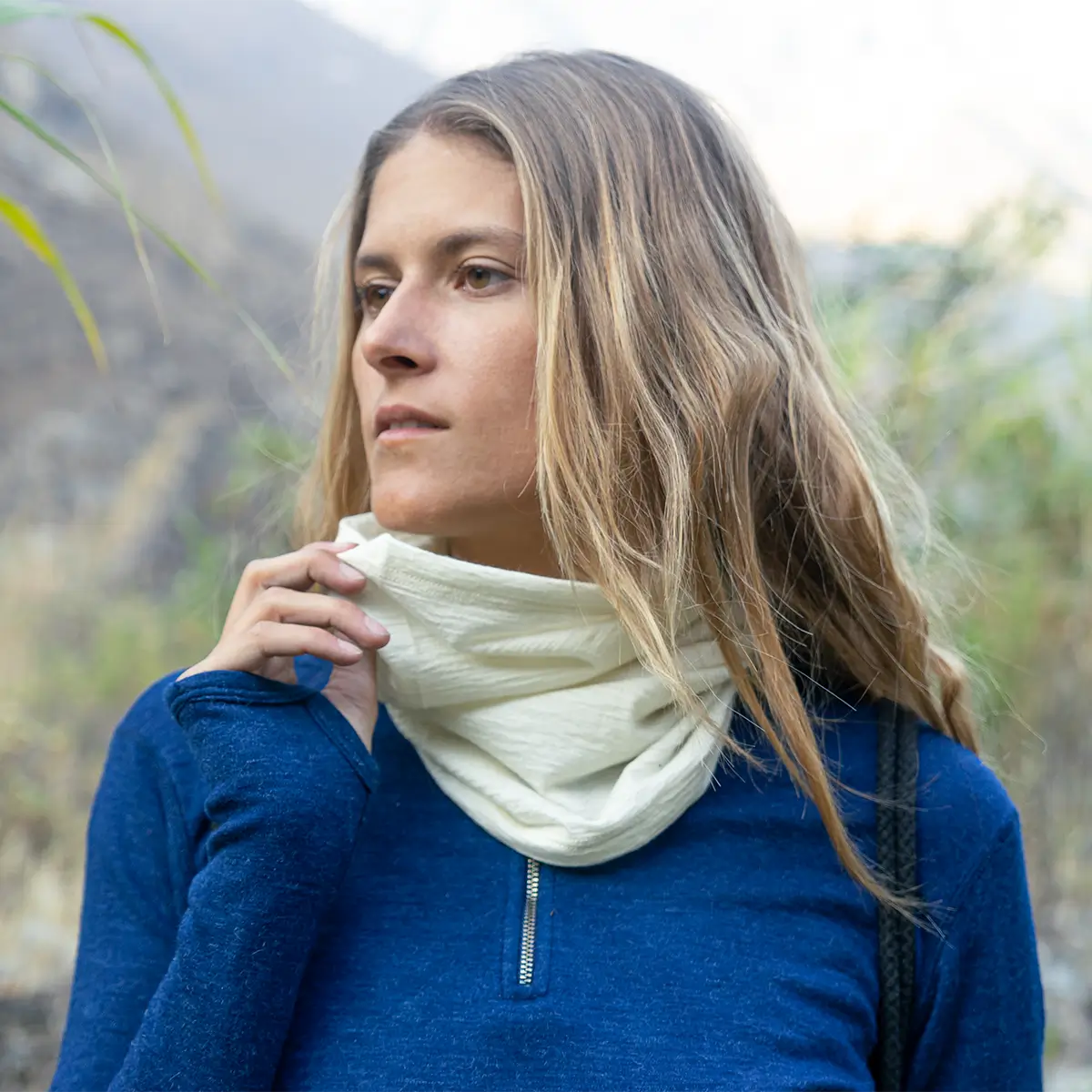 unisex alpaca wool neck gaiter