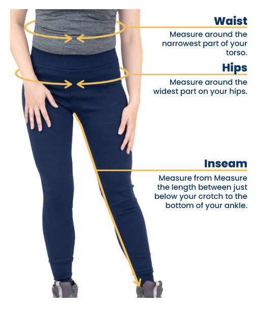 Size Chart - Women Bottoms – Arms of Andes EU